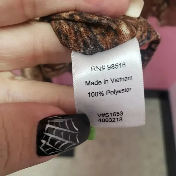 Coldwater Creek Brown Blouse - Picture 3 of 5